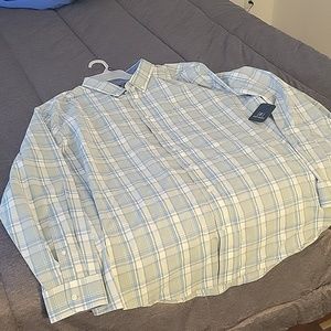 George classic fit long sleeve dress shirt